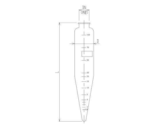 62-2118-19 Type I Scale Test Tube 4708-100