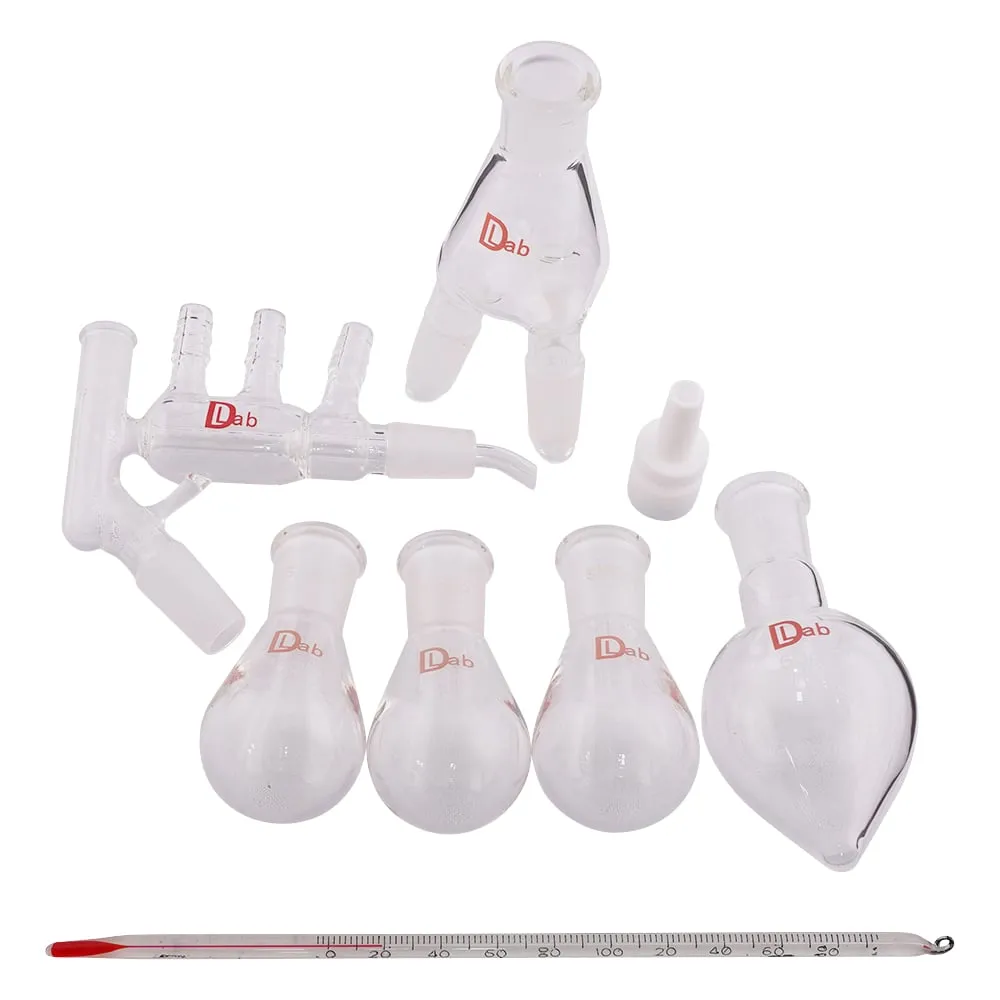 3-6166-01 Distillation Unit Set, Short Path, Split-Flow Trifurcated Set 3