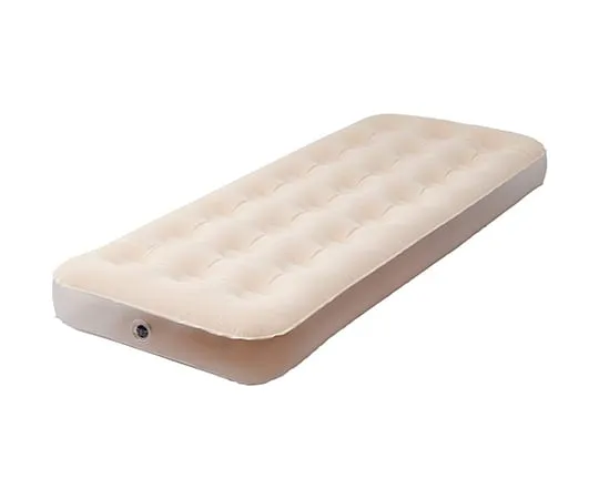 63-3961-67　［Out of stock］Velour finished airbed ivory single　AIRB-10IV