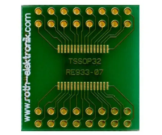 63-5029-25　［Discontinued］Surface Mount (SMT) Board TSSOP Epoxy Glass Double-Sided 25.5 x 23.5 x 1.5mm FR4　RE933-07
