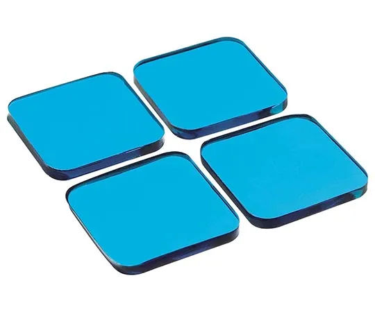 62-2968-31　［Discontinued］Seismic Isolation Mat, Shake Resistant 4pcs Included (Blue)　F-203