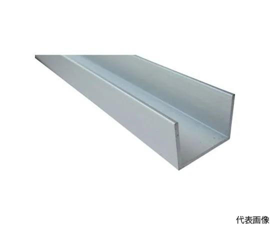 64-5010-15　［Discontinued］Aluminum Channel Angle 24 x 13.5 x 1.5 Silver 2 m　FM126SL