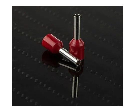 63-4627-94 RS PRO Insulated Crimp Bootlace Ferrule, 8mm Pin Length, 2mm Pin Diameter, 1.5mm² Wire Size, Red 458-774