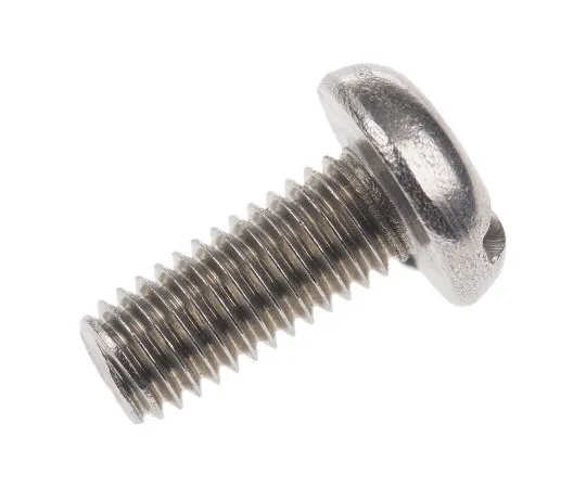 63-4639-60 RS PRO, M5 Pan Head, 12mm Stainless Steel Slot A2 304 Plain 527-072