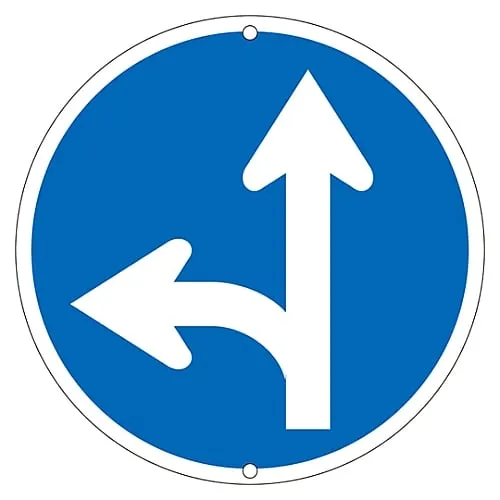 61-3392-64 Road Sign Road 311-A Left 133151