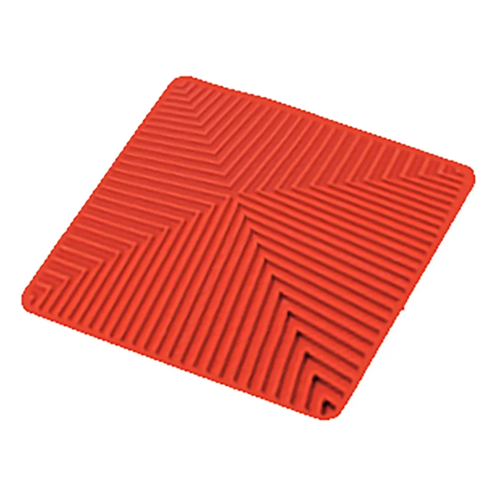 3-6915-01 Laboratory Silicone Mat 250 x 250mm Red 2500250