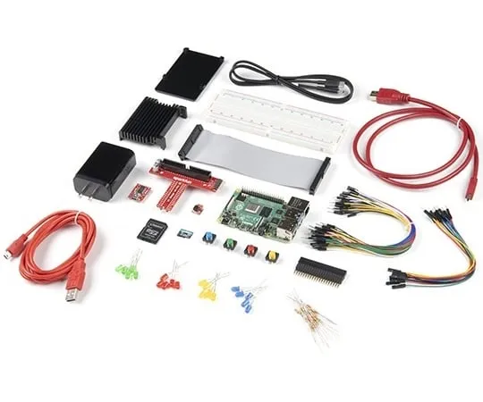 67-0424-46 SparkFun Raspberry Pi 4 Hardware Starter Kit - 4GB KIT-16388