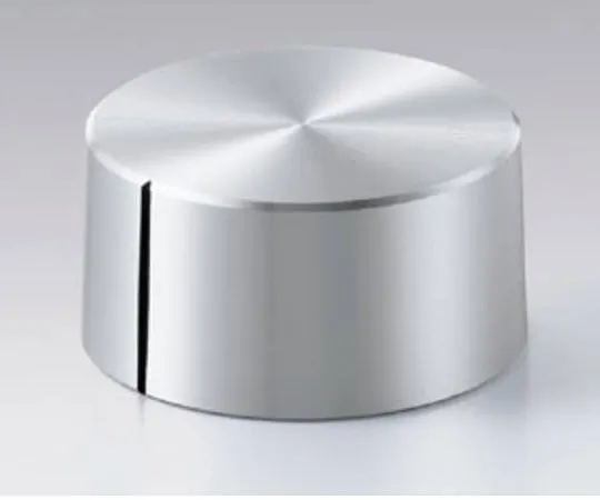 63-3085-27 Knob for PHI. 30 Silver (Aluminum) Shaft Diameter PHI.6 K-5475-L