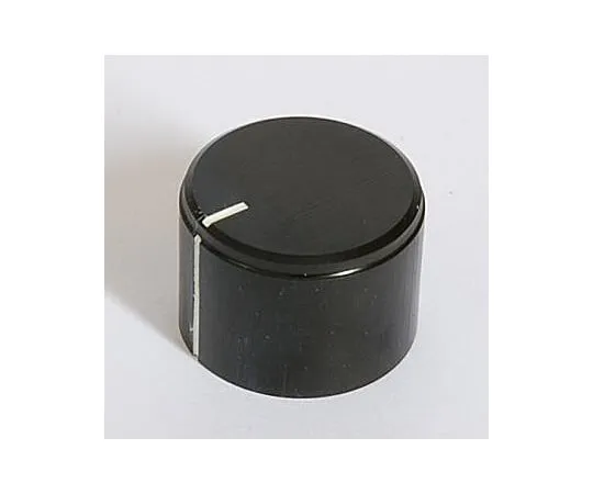 63-3104-75 Aluminum knob (for volume) black 21 phi shaft 6.1 phi 21X15HSB-LS-7