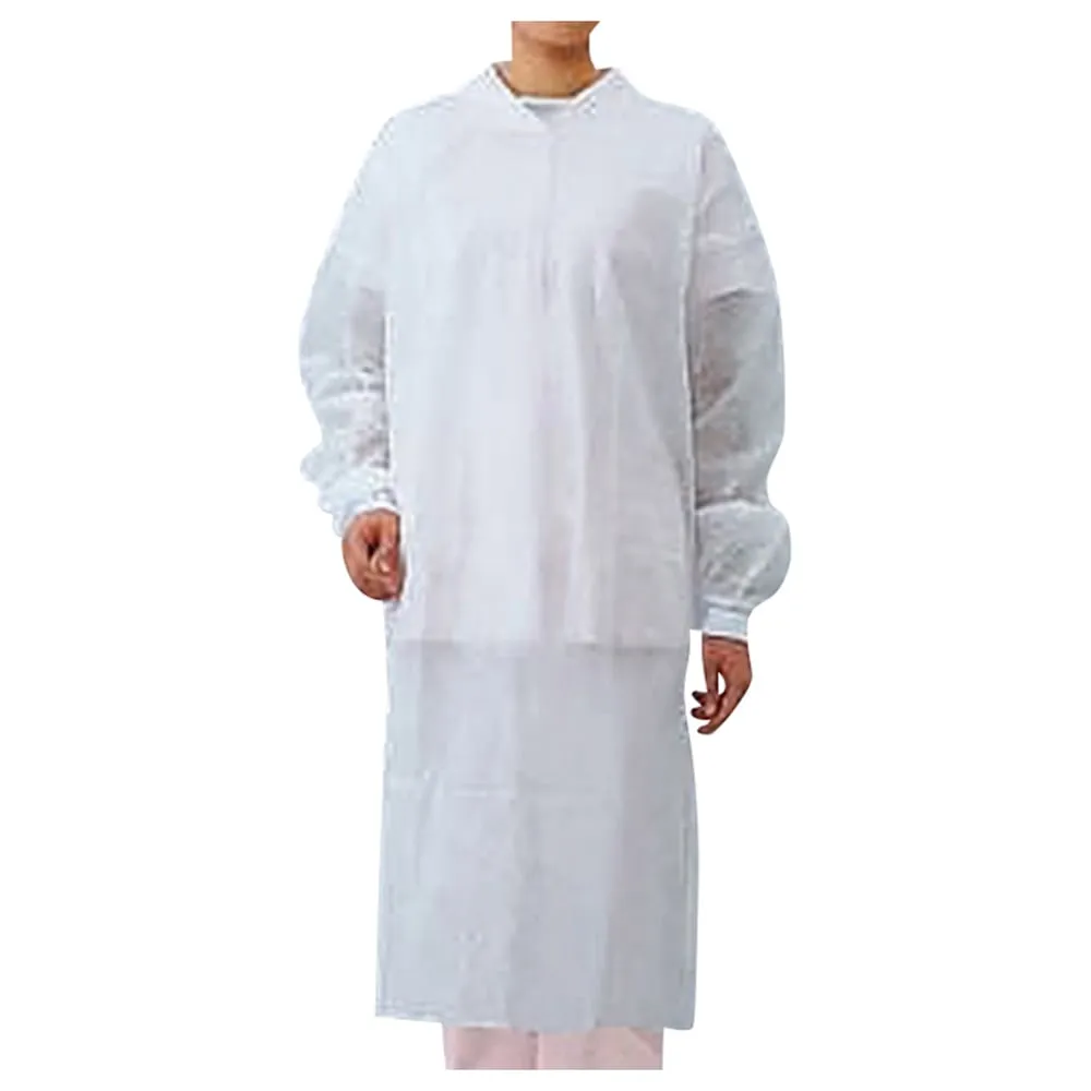 8-7837-02 PROSHARE Disposable Gown (Magic Tape) Blue 1 Piece/Bag x 50 Bags