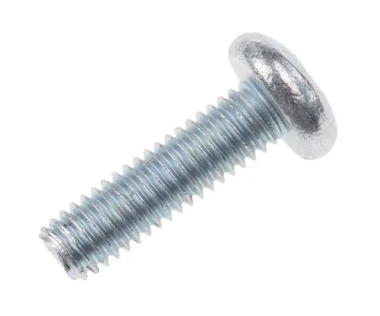 63-4647-40 RS PRO, M3.5 Pan Head, 12mm Steel Pozidriv Bright Zinc Plated 560-653
