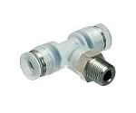 61-7645-34 Tube Fitting PP Tee M3 x 0.5 PPB4-M3SUS