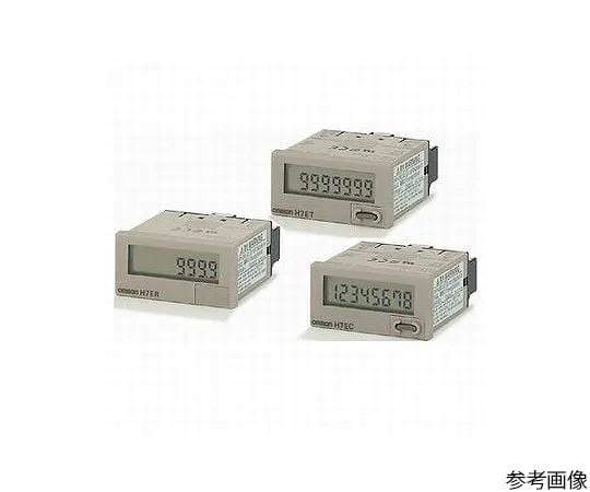 64-5650-65 Time counter free voltage input display unit: min/s black H7ET-NFV1-B