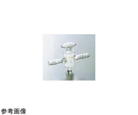 65-6841-43 Hollow Two-Way Cock (with Rubber Stopper) φ6 15/35 2005-01