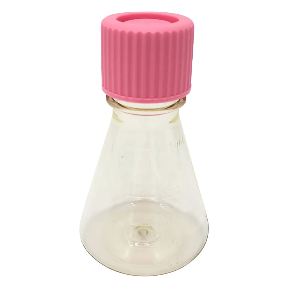 4-2671-04 Violamo Disposable Sterilized Erlenmeyer Flask 125 mL Normal Cap, 24 Pieces SEF125N