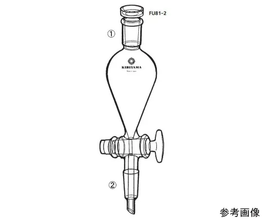 64-1067-99 Connected separatory funnel (squibb type) FU81-2-1