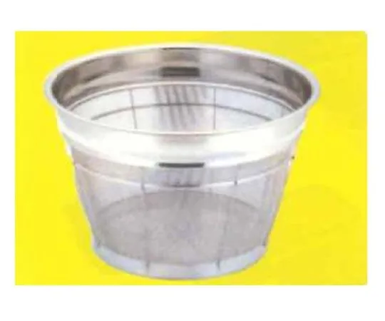 62-7087-58 PTFE Electroless Coated USL Stainless deep type Cleaning Basket 275 φ x 165 mm 00N-033-01 00N-033-01