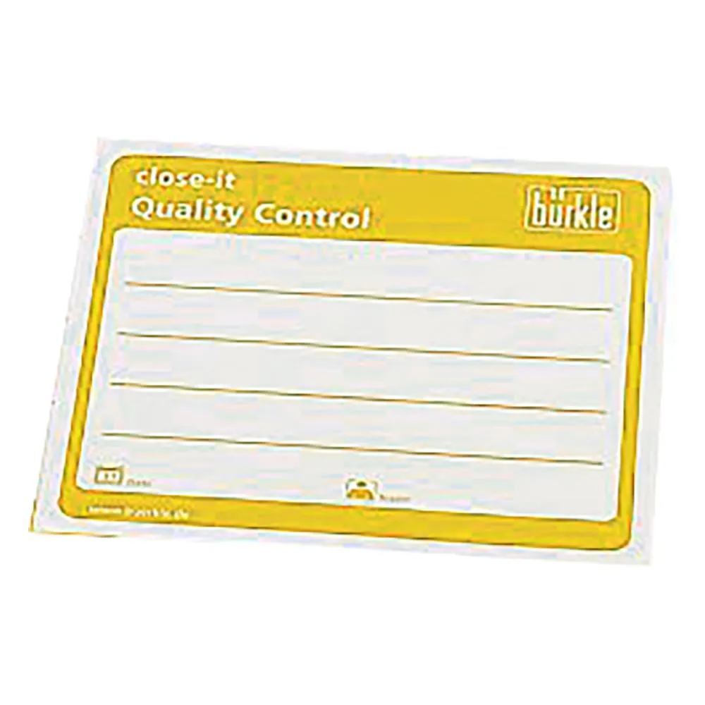 3-8189-03 Close Labels Close-it Yellow 500 Pieces 5303-0014
