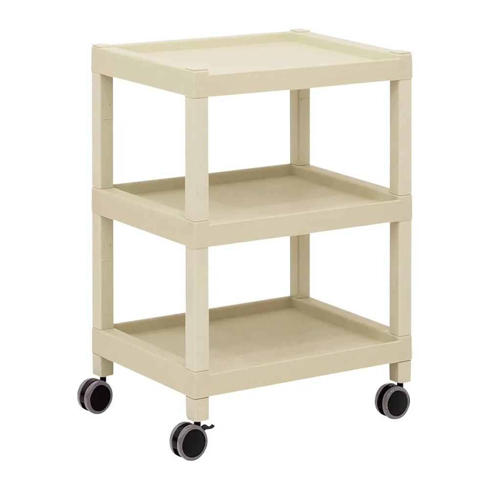 3-6498-03 Mobile Cart (Rectangular Column Type) 3 Sages 675 x 435 x 850 MC42