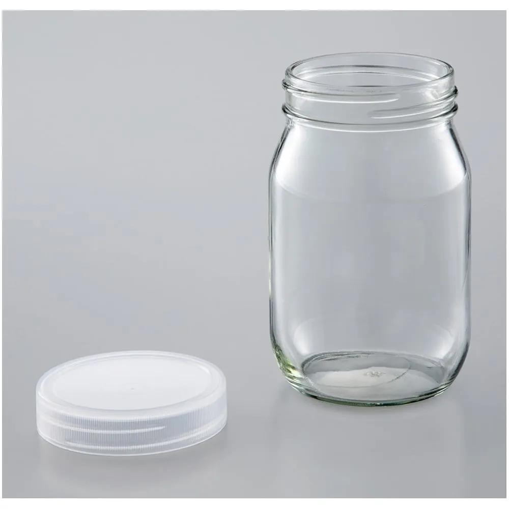 4-4848-01 Plant Culture Container Glass Container + Vent-Free Lid 12 Pieces C590-12EA