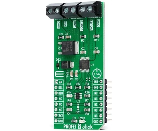 68-2203-06　［Discontinued］MIKROE PROFET 2 Click - 7.5A　PRT-18998