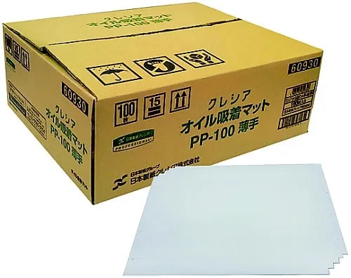 61-0407-50 Crecia Oil Absorbing Mat PP-100 Thin 60930