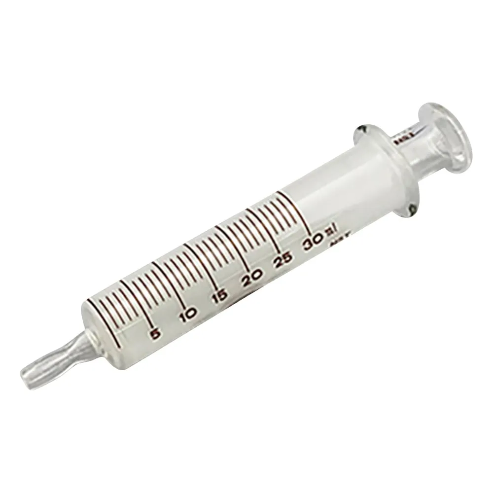 2-5637-01 White Hard Injection Syringe (Enemator) 30mL 00200724