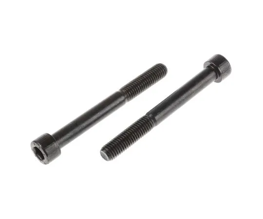 63-4598-87 RS PRO M10 x 90mm Hex Socket Cap Screw Black, Self-Colour Steel 275-147