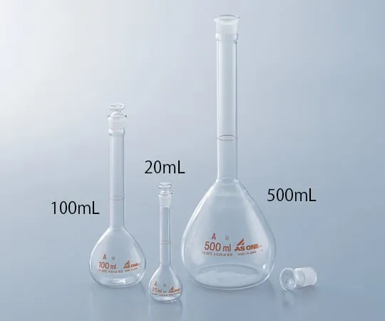 61-9590-03 Volumetric Flask White 5mL with Test Results Document