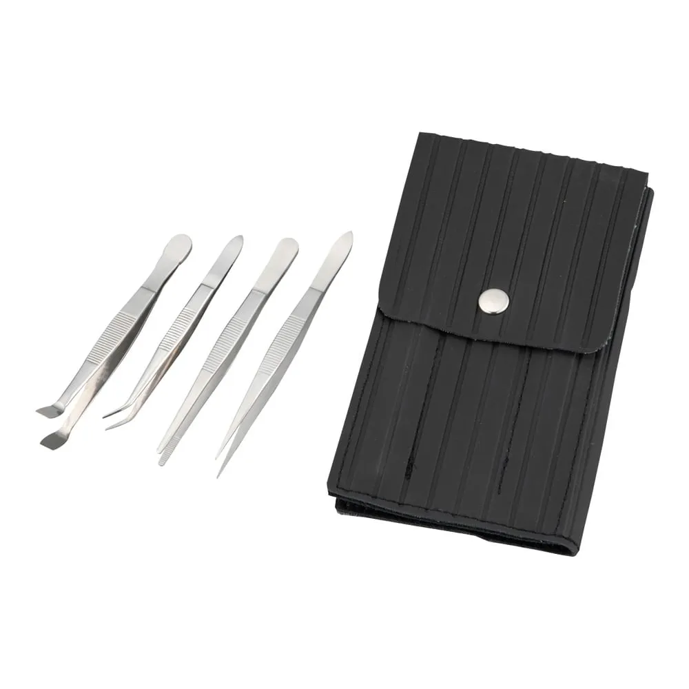 4-4393-01 Tweezers Kit (SUS 304) 4 Piece Set 9160394