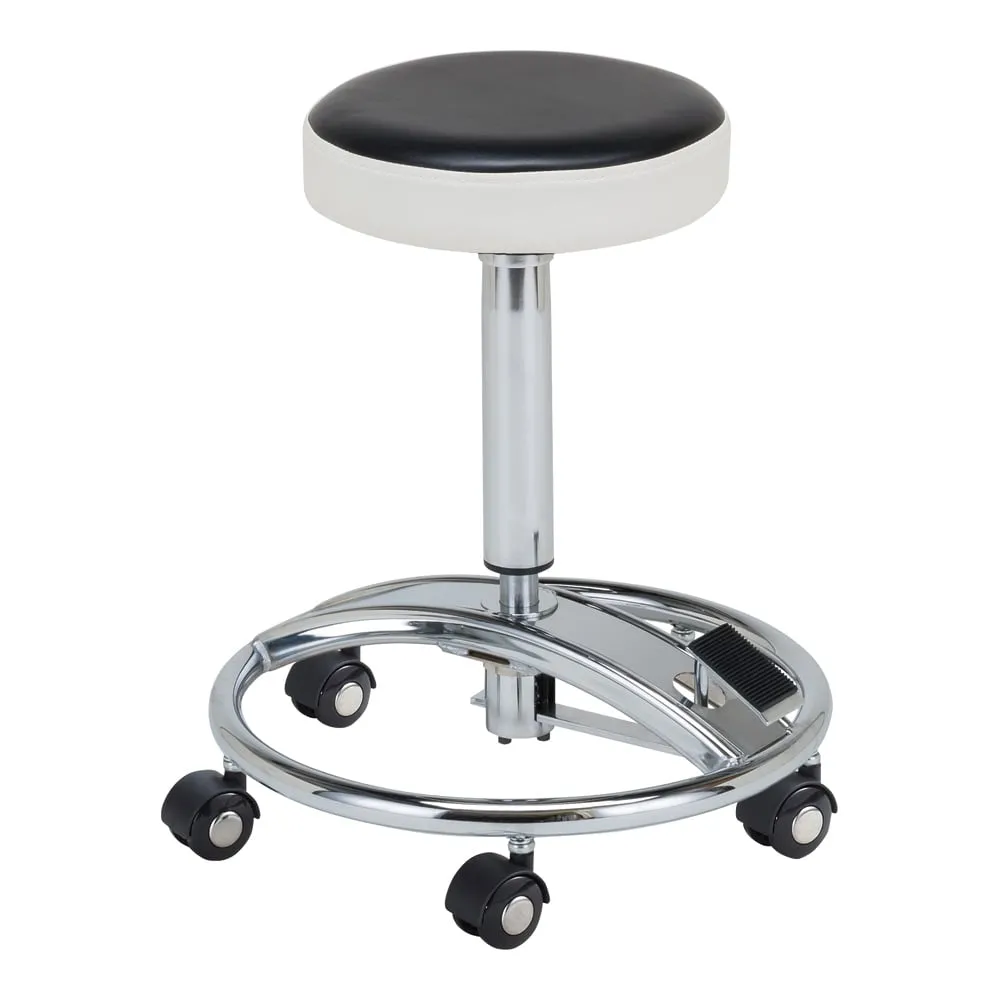 3-1469-04 Color Tr*** Chair without Back Black CTC-ST