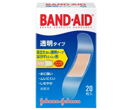 67-2187-88　［Discontinued］Band-Aid Transparent Type 20 Sheets Pack