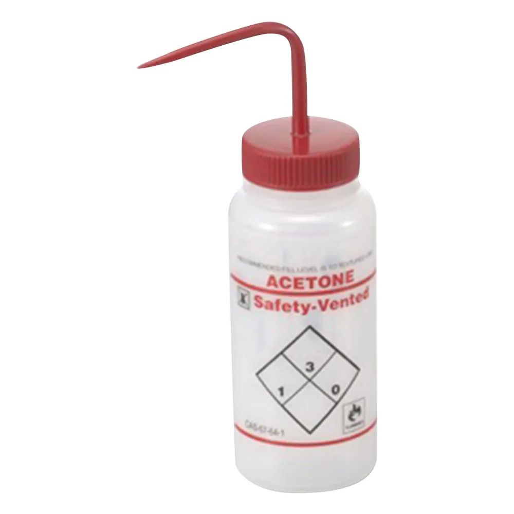 1-6974-31 Washing Bottle with Label Acetone 800100615