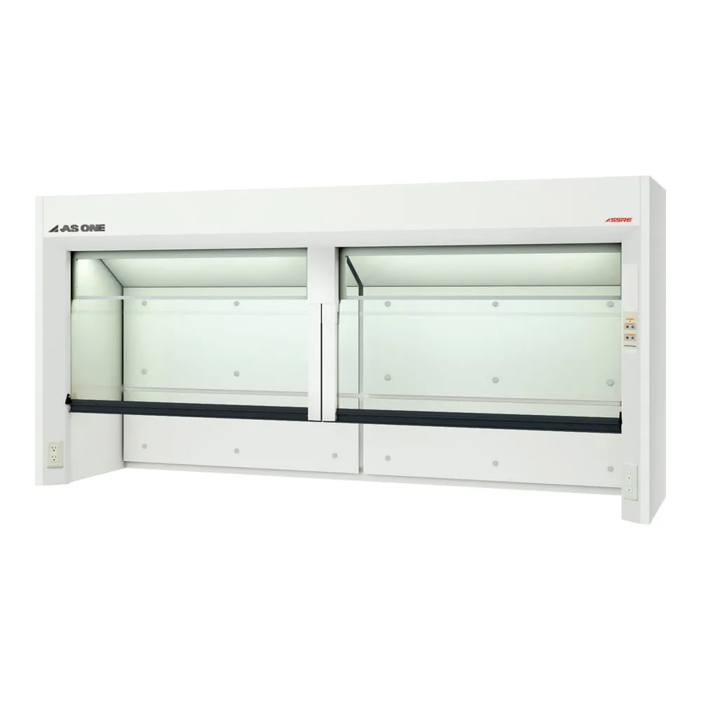 3-4161-01 Laboratory Bench Hood Single-Sided Type, Non-Pole Type, Made Of Steel 2380 x 730 x 1600 RTS24