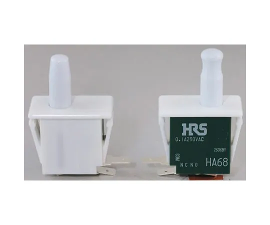63-4598-69 Pushbutton Switch SPDT-NO/NC 100 mA @ 120 V ac Panel Mount HA68-30A