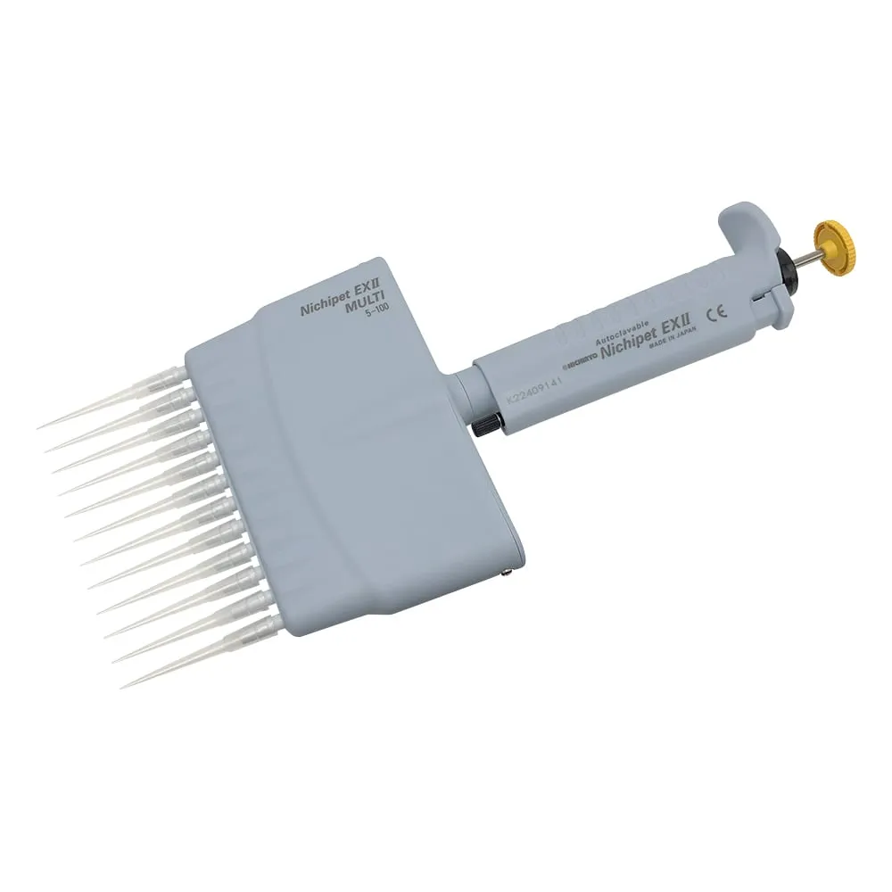 3-8864-06 Multi Channel Pipette (Nicipet ExII MULTI) 5 to 100μL 12 Channels 00-NPM-12SP
