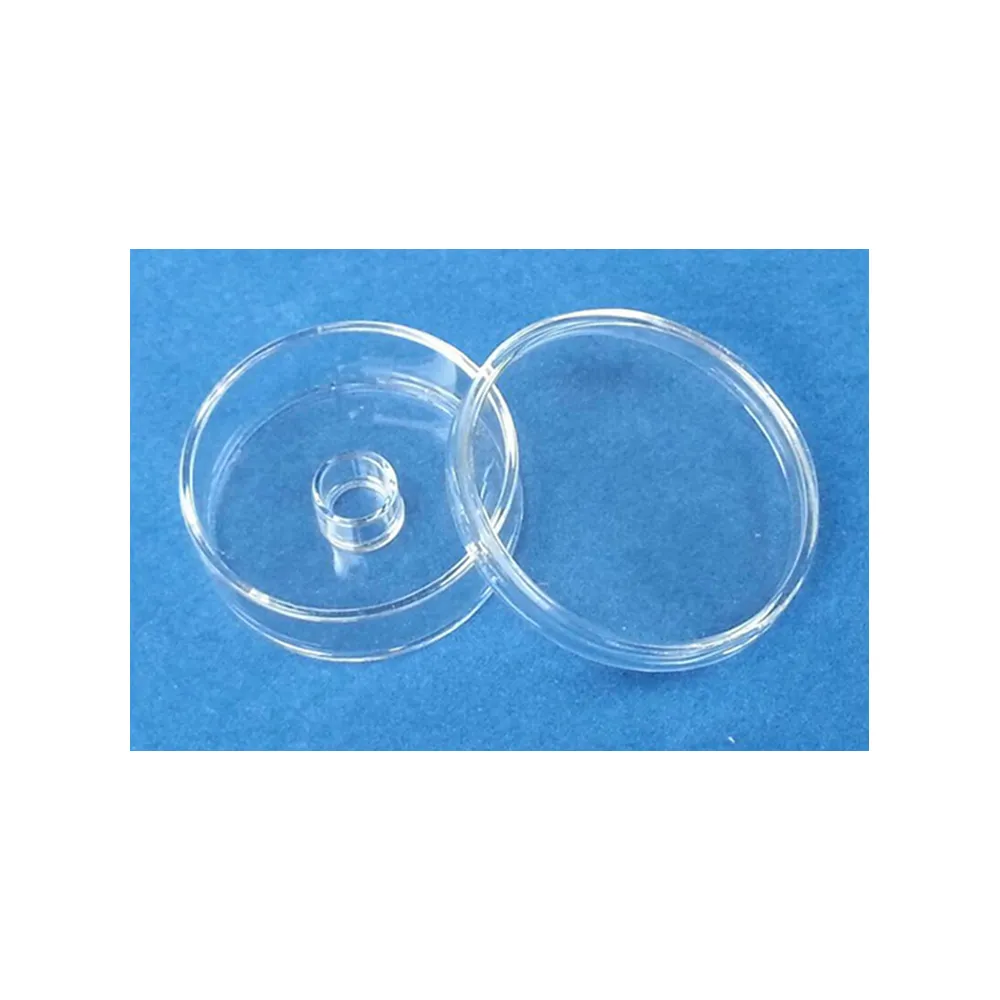 4-5166-01 Small capacity dish φ 35 x 12 mm 1 well with lid sdc1