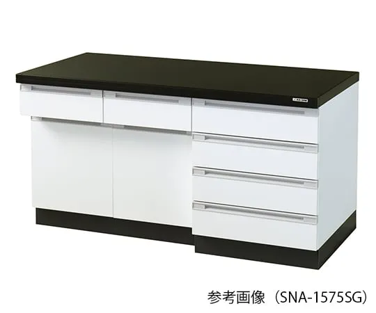 3-8040-01 Side Laboratory Bench (Wooden Island Type) 900 x 600 x 800mm SNA-960SG