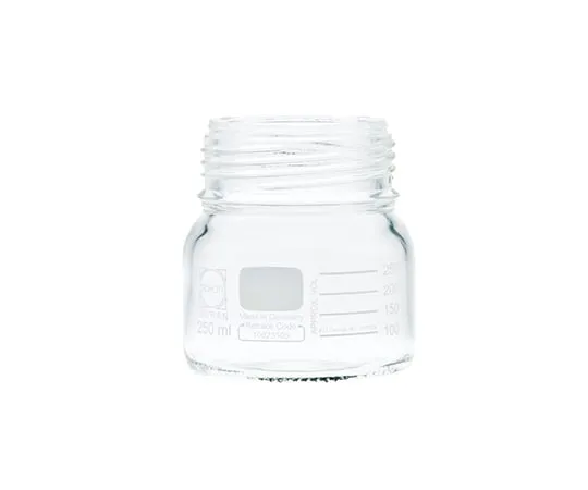 61-4411-90 Screw Cap Bottle Wide-Mouth Bottle Only 250mL 017250-2505A