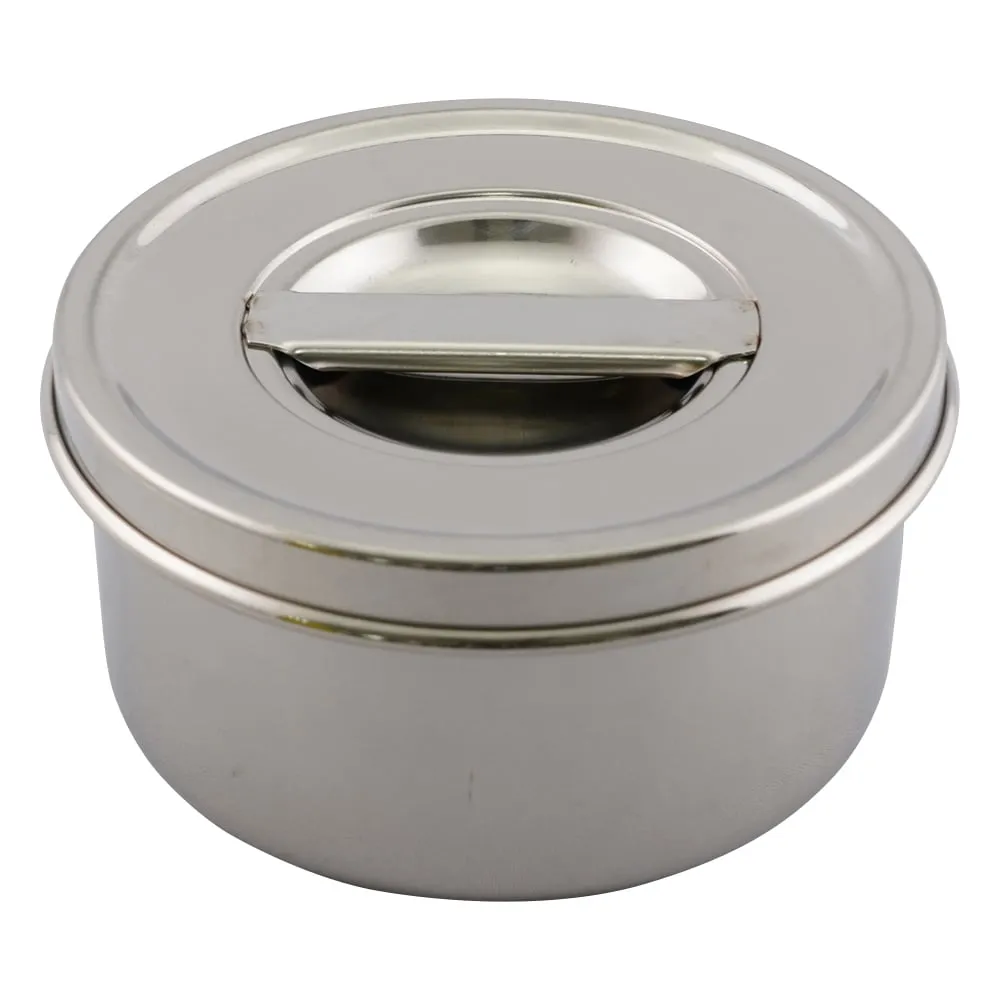 1-4528-01 With Grip Round Stainless Steel Pot 0.45L -