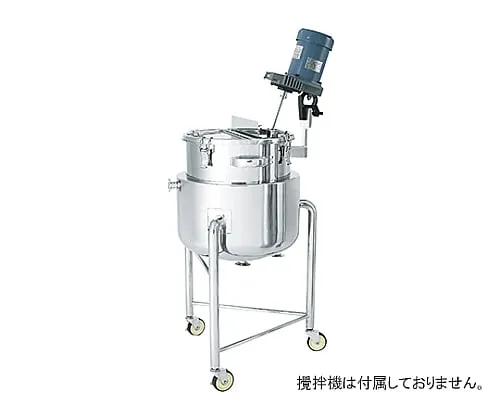 61-0750-39 Mirror fonish type Stainless Steel Jacket Container with Agitator Stand 35L DTK-J-36