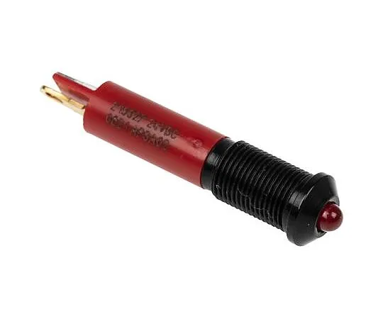 63-4586-95 RS PRO Red Indicator, 24 V dc, 6mm Mounting Hole Size, Solder Tab Termination 210-327