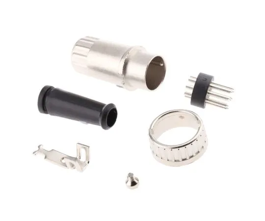63-4634-23 RS PRO 8 Pole Din Plug, 1A, 100 V ac, Bayonet 490-951