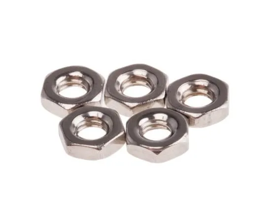 63-2998-77 RS PRO Stainless Steel Hex Nut, Plain, M3 122-4400