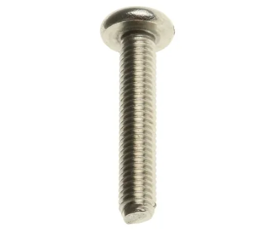63-4639-57 RS PRO, M3 Pan Head, 16mm Stainless Steel Slot A2 304 Plain 526-978