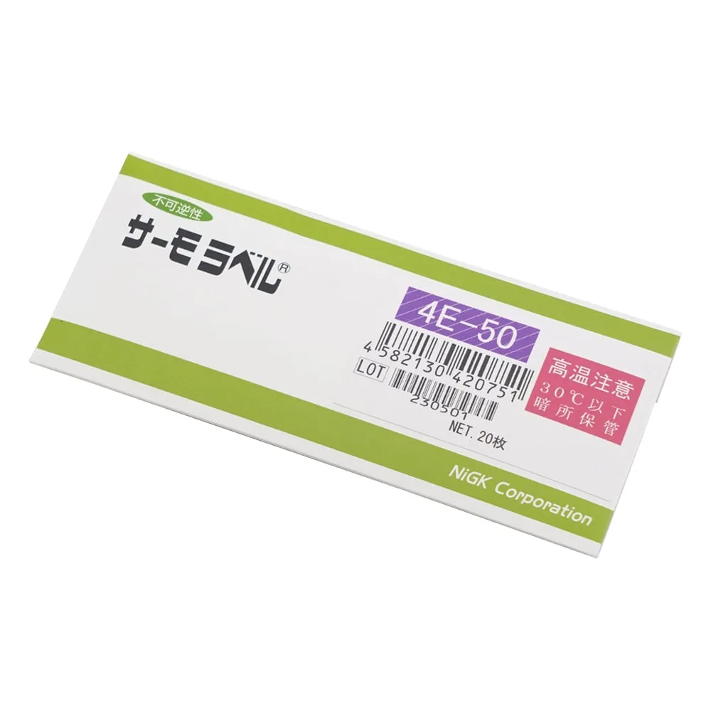 1-634-01 Thermo Label 4E 4E-50 20 Pcs 4E-50