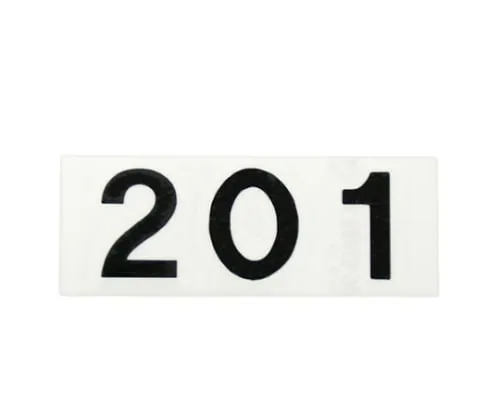 61-7392-46 Character Seal Black 201 CL176-201