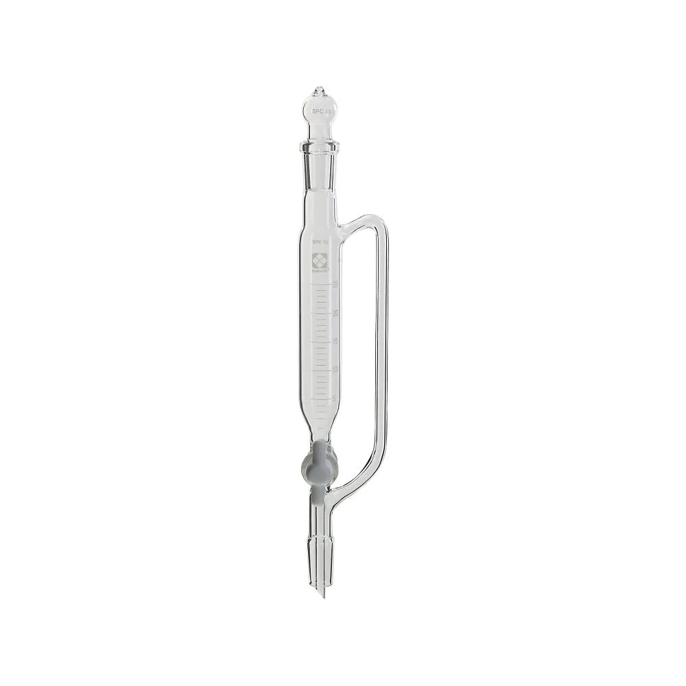 61-4417-10 SPC Separatory Funnel Pressure Balancing Side Pipe with PTFE Cock 25mL 030230-1525
