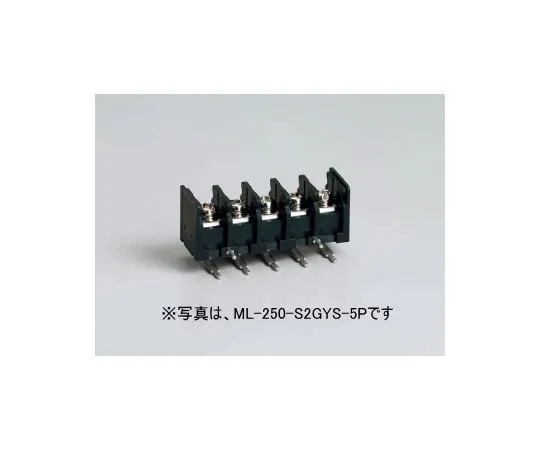 63-3129-46 Through Terminal Strip Printed Circuit Board Light Angle 250 V -10 A Cem Screw 8 Poles ML250S2GYS8P