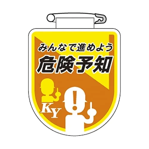 61-3425-67 Vinyl Emblem Let’S Do With Everyone Hazard Prediction Chest 35 126035